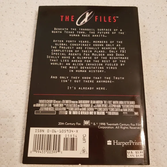 👽 X-Files Chapter Books 👽 - Picture 14 of 14